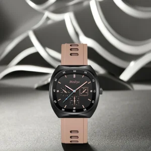 Luxurious Women’s Quartz Watch with Fashionable Popular Model Glass Dial Display Non-Waterproof