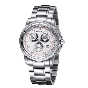 Luxury 10 ATM Water Resistant Unique Design Three Eyes Business Mens Watches