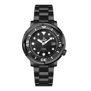 Luxury Automatic Mechanical 20ATM Water Resistant Stainless Steel Strap Men Diver Watches