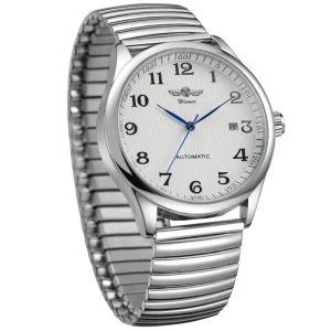 Luxury Automatic Mechanical Men’s Stainless Steel Custom Logo Watch
