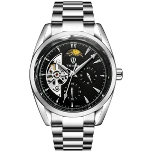Luxury Automatic Mechanical Watch Stainless Steel Waterproof Luminous Wristwatch Custom Logo OEM Manufacturer for Men Woman