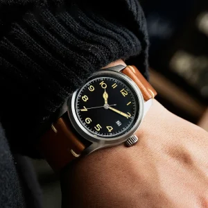 Luxury Automatic Self-Winding Men’s Stainless Steel Watch Sapphire Crystal Date Display 18mm Fashion Business Style