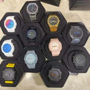 Luxury Brand Genuine G Series Water Resistant 20m Shock resistant Plastic Band Glass Dial Luminous Diver Watch