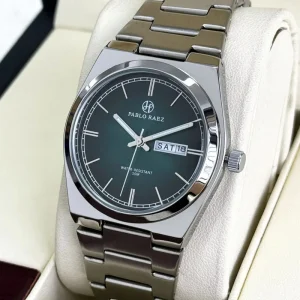 Luxury Business Men’s Quartz Watch Customized Logo Dual Calendar Luminous Wrist Watch