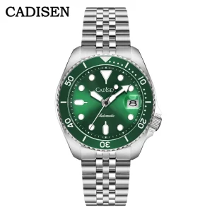 Luxury Business Men’s Watch Stainless Steel Waterproof 20BAR Seiko NH35 NH36 Movement Fully Automatic Mechanical Watch