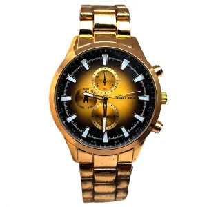 Luxury Business Style Quartz Watch Waterproof Glass Face Customizable Logo Stainless Steel Strap Pointer Dial Display Alloy
