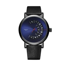 Luxury Business Watch Multifunctional Calendar Men’s Wrist Watch Minimalist Watch for Men