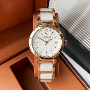 Luxury Casual Fashionable Waterproof Stainless Steel Strap Ultra Thin Dial Quartz Wristwatch Women