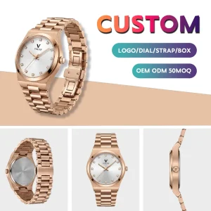 Luxury Classic Design Fashion Watch for Women Wrist Watches for Men and Women Pearl Silver Digital Watches