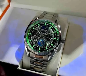 Luxury Elegant Mens Automatic Watch Waterproof Business Clock Casual Man Mechanical Watches Sport Luminous Mechanical Watches