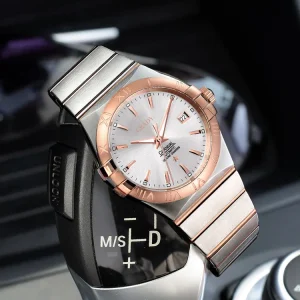 Luxury Fashion Latest Women’s Quartz Watch with Stainless Steel and Sapphire Crystal Dial Noble Gift