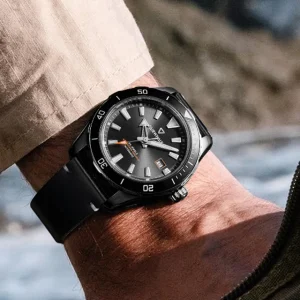 Luxury Fashion Men Sport Diver Watches Stainless Steel Mechanical Watch Waterproof Automatic
