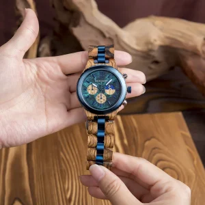 Luxury Gifts Classic Low Moq Dropshipping Fast Delivery Japan Original Movement Quartz Wood Watch