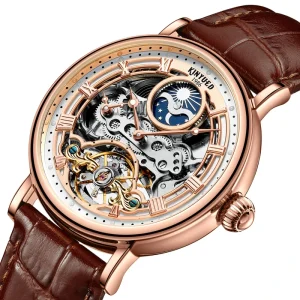 Luxury KINYUED J117 Men’s Watch High Quality Mechanical Watch for Men with Luminous Hands 30M Waterproof Fashion Male Wristwatch