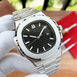 Luxury Limited Edition Square Mechanical Sapphire Crystal Sport Watch Men Stainless Steel Automatic Luminous Pointer 10 Bar