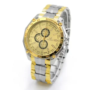 Luxury Man Watches Factory Steel Band Quartz Men’s Watch Fashion Male Clock Reloj Hombre