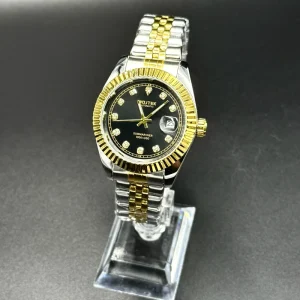 Luxury Men’s Automatic Mechanical 18K Gold Watch Power Reserve Diver Mechancail Watch for Men