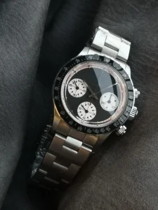 Luxury Men’s Automatic Mechanical Watch Shock Resistant Tachymeter Bezel Sapphire Crystal Wristwatch for Business