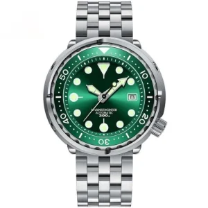 Luxury Men’s Diver Watch with High Quality Stainless Steel Automatic Miyota Movement Diving Mechanical Watch