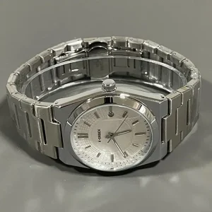 Luxury Men’s Fashion Quartz Watch Stainless Steel Band Business Wristwatch