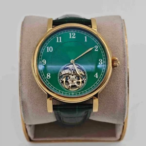 Luxury Men’s Mechanical Movement Tourbillon Watch Hollow Skeleton High Quality Waterproof Stainless Steel case Business Watch