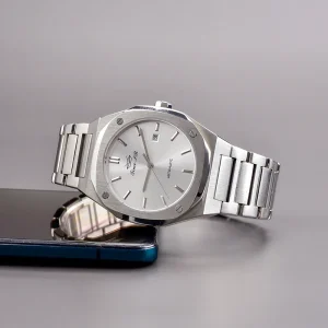 Luxury Men’s Mechanical Watch 304 Stainless Steel Case MIYOTA 8215 Movement Sapphire Crystal Pointer Dial Water Resistant 5 ATM