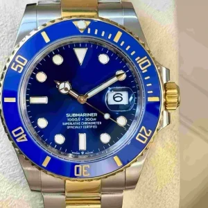 Luxury Men’s Mechanical Watch Stainless Steel Dive Watch Luminous Dial Automatic Date Water Resistant Fashionable Watch for Man