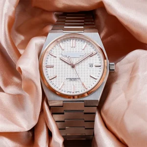 Luxury Men’s Quartz Watch Rose Gold Stainless Steel Luminous Date Business Display Mens Sport Watch