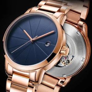 Luxury Men’s Stainless Steel Watch Mens Tourbillon Watch Watches for Men Custom logo Waterproof Sports Watch Men