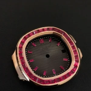 Luxury Men’s Watch 40mm 18K Real Gold Case with Sapphire Crystal Custom Diamond Bezel Automatic Movement for Date just Style
