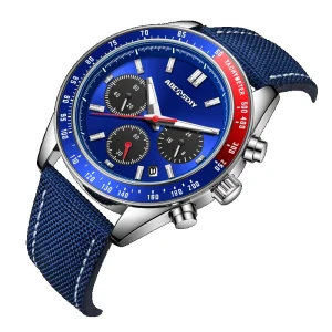 Luxury Quartz Men’s Bowl Watch Panda Eye Multifunctional Calendar Waterproof Men’s Watch