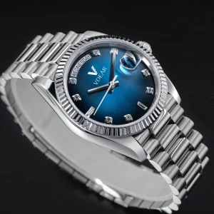 Luxury Quartz Watch for Men Digital Luminous Waterproof Leather Sport