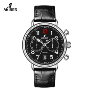Luxury Quartz Wristwatches with Waterproof Case Fashionable ODM Man’s Chronograph Watches