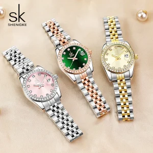 Luxury Retro Art Classic Ladies Quartz Wrist Watch Fashion Calendar Quality Quartz Watch for Woman