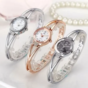 Luxury Simple Small Round Dial 3 Colour Ladies Womens Watches Casual Quartz Watch for Women Clock Party Gifts
