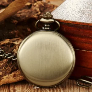 Luxury Smooth Case Mechanical Pocket Watch Men Roman Numerals Watch Steampunk Skeleton Unique Hand Wind FOB Pocket Watch Chain