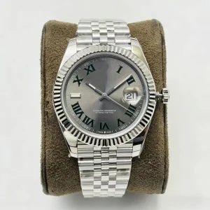 Luxury Stainless Steel Men Automatic Date Watch Classic Jubilee Dial China Mechanical Movements Waterproof Wristwatch