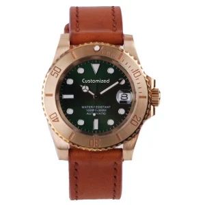 Luxury Sub Style Super Luminous Diving Watch Bronze Automatic Sapphire Glass Water Resistant200M Wrist Watch