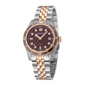 Luxury Unisex ETA Men’s Mechanical Watch with Sapphire Crystal and Pointer Dial Display Stainless Steel Case