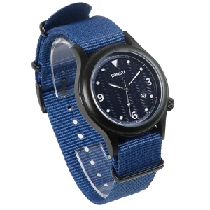 Luxury Vintage Quartz Watches for Men Lookworld Fashion Automatic Waterproof Feature 22mm Alloy Rhinestone Glass
