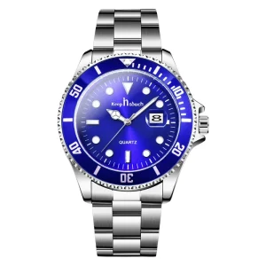 Luxury Watch Waterproof Casual Steel Band Quartz Watch for Men