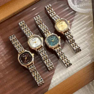 Luxury Watch for Women Octagon Dial Simple Casual Style Ladies Quartz Watches Fashion Gifts for Women