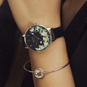 Luxury Women’s Quartz Watch Fashion Stainless Steel High Quality Vintage Waterproof Ladies Dress Wristwatch