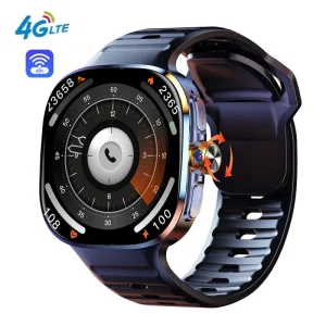 M99 4G SIM Card Smart Watch 2.16 Inch AMOLED 3+3GB Global Version Heart Rate Video Call GPS for Men Women