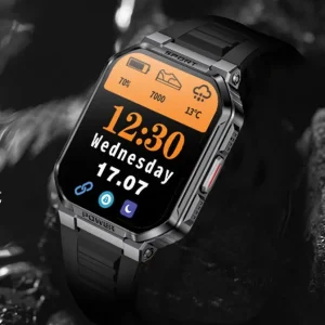 MK67 Cross Border Smart Watch Outdoor Multi-sport Mode Three Proof for Bluetooth Android IP68 Square Health Smart Band for Call