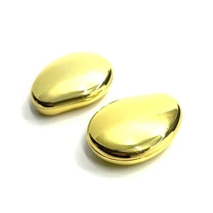 Magnetic Refill Solid Perfume Gold Compact