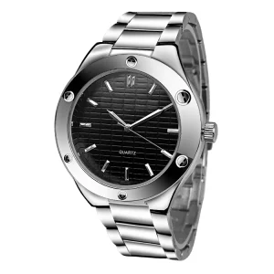 Male Wristwatch Fashion Elegant Watches Men Stainless Steel Watches