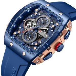 Man Watches Waterproof Quartz Chronograph Luxury Watch for Men Relojes Hombre Bracelet Men’s Wrist Watch Luminous Clock