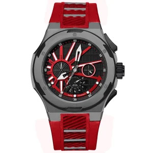 Manufacturer Logo Watch Custom Stainless Steel Case Dive Waterproof Men Sports Chronograph Luxury Watch