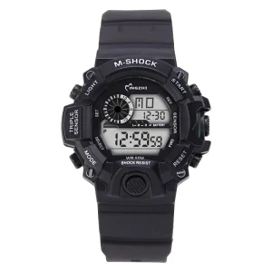 Manufacturer Sports Electronic Digital Watch for Kids Men’s New Popular Original Black Surf Luminous Luxury Rubber